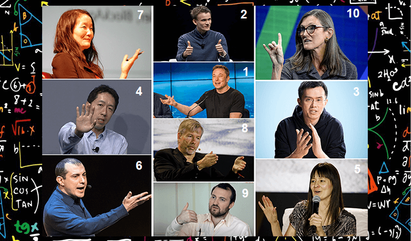 Crypto Influencers Biographies Masters of the Cryptocurrency Market