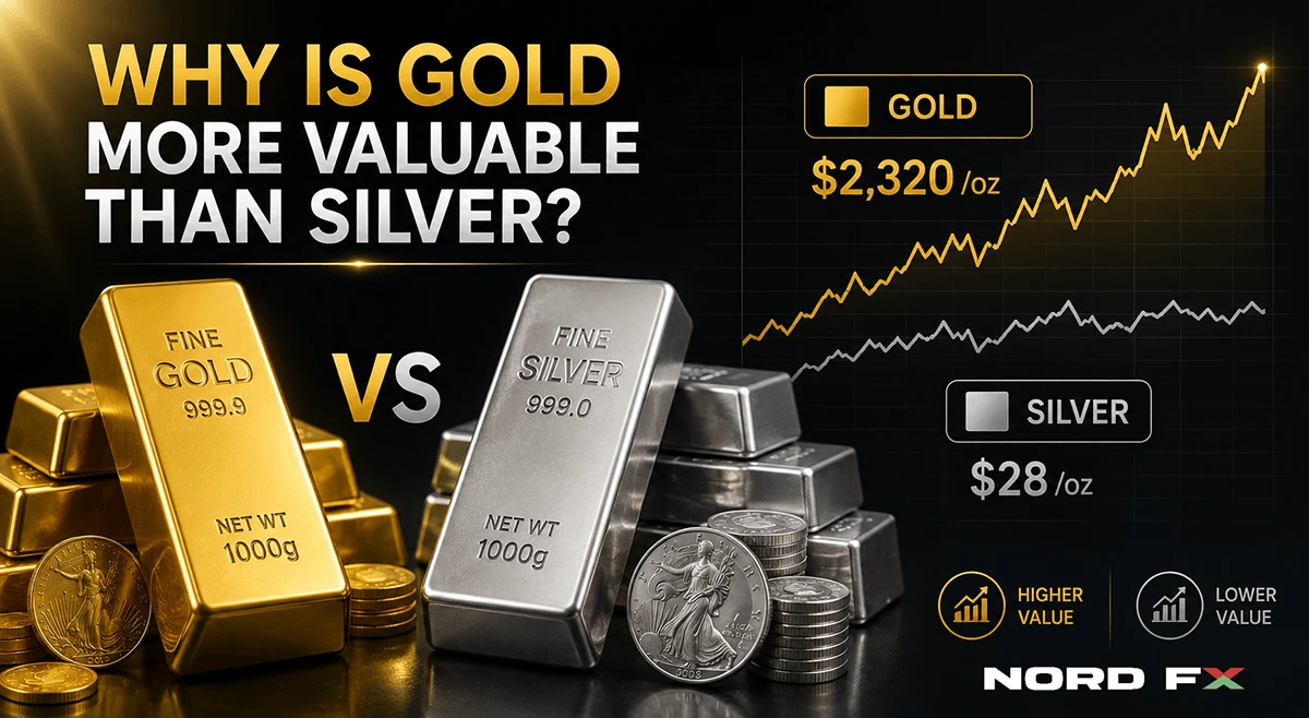 Why Is Gold More Valuable Than Silver